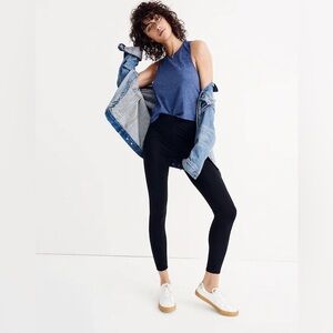 NWOT Madewell knit high rise 27” leggings
